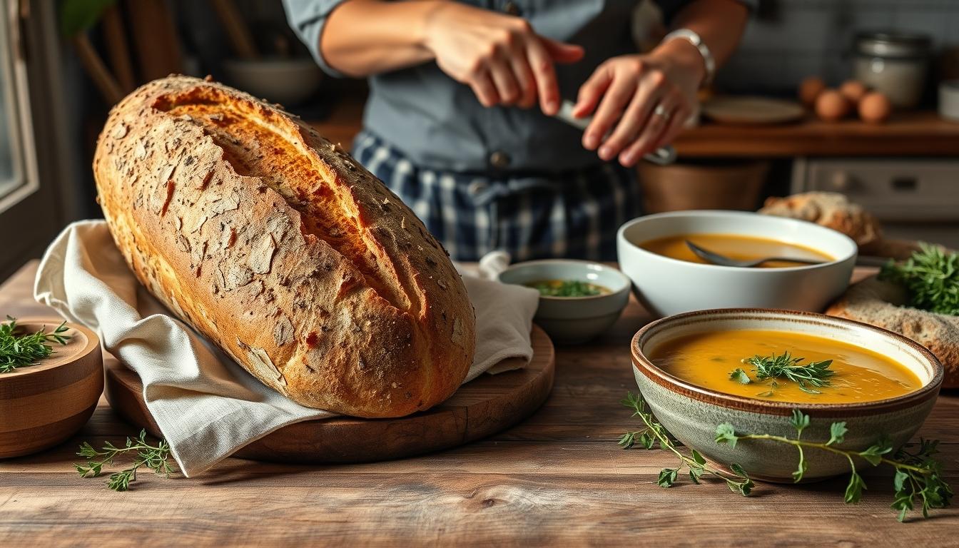 Healthy home cooking bowl